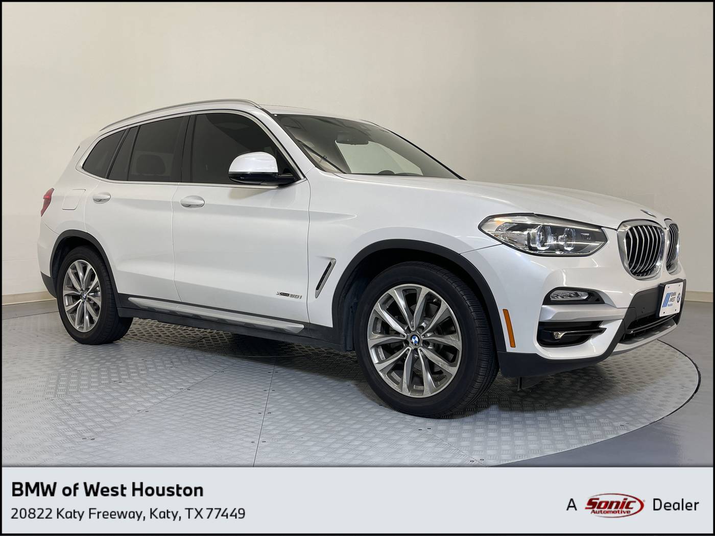 2018 BMW X3 30i — SUV — 67,117 mi — Katy, TX