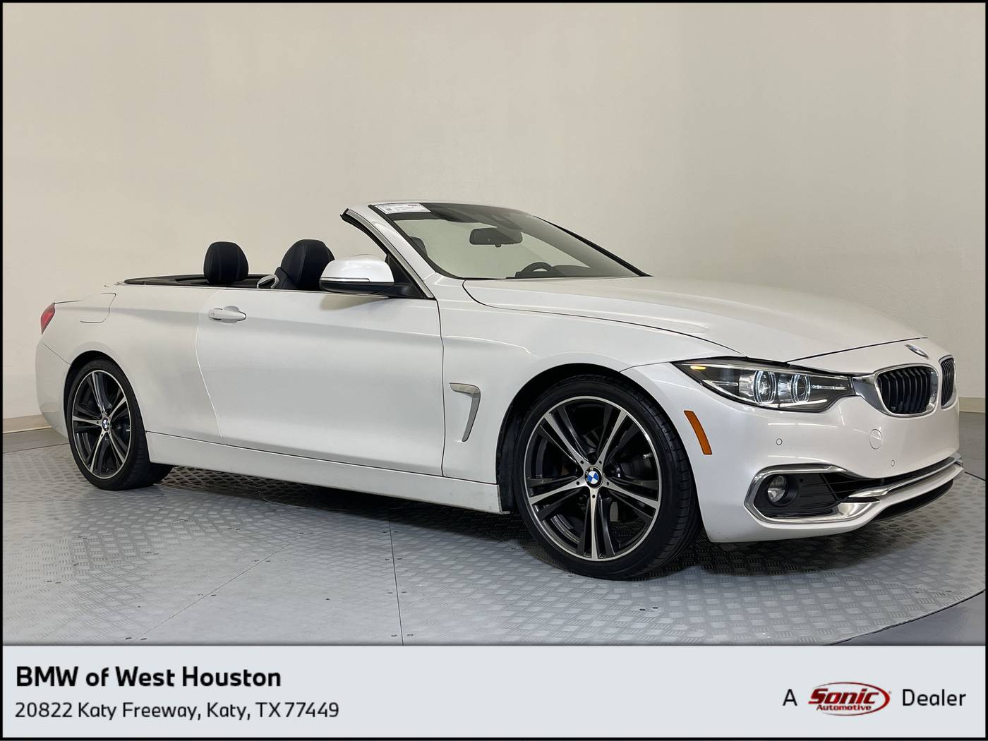 2018 BMW 4 Series 430i — Convertible — 77,750 mi — Katy, TX