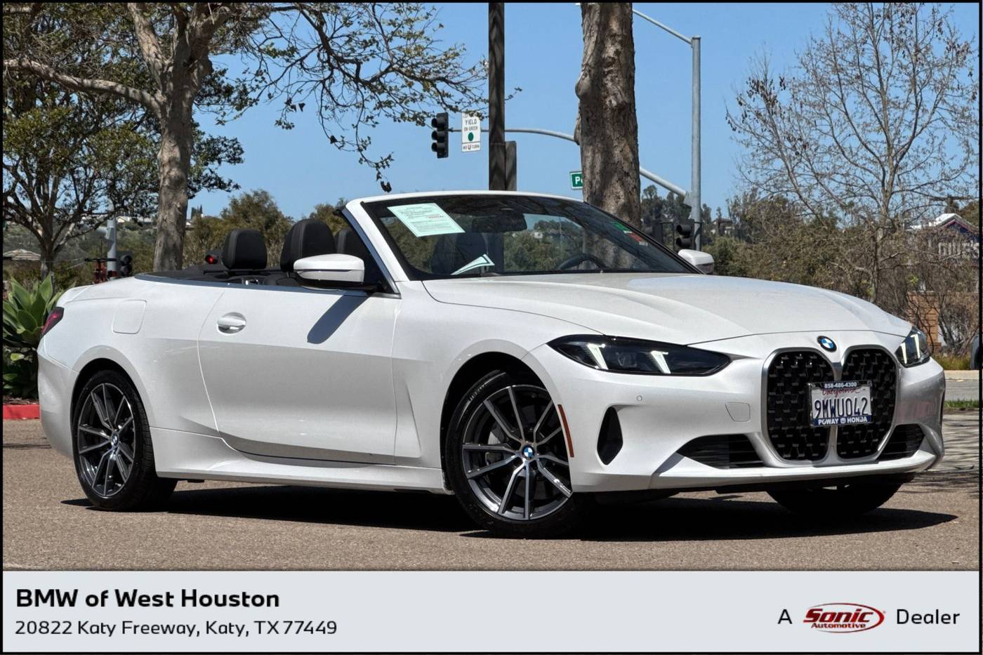 2025 BMW 4 Series 430i — Convertible — 12,574 mi — Katy, TX