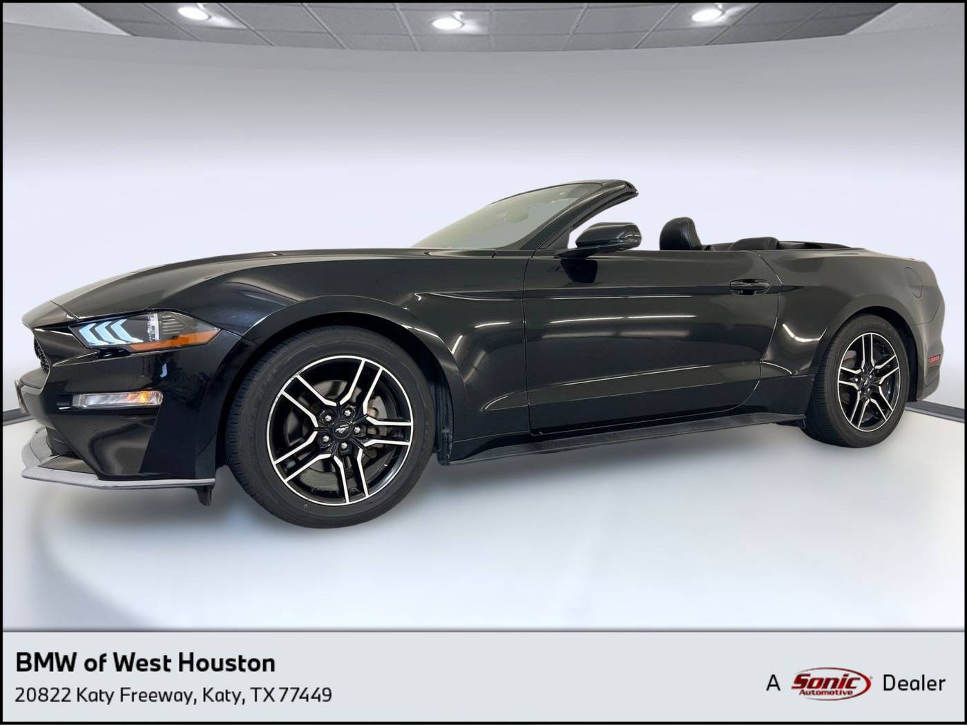 2020 Ford Mustang EcoBoost — Convertible — 74,517 mi — Katy, TX