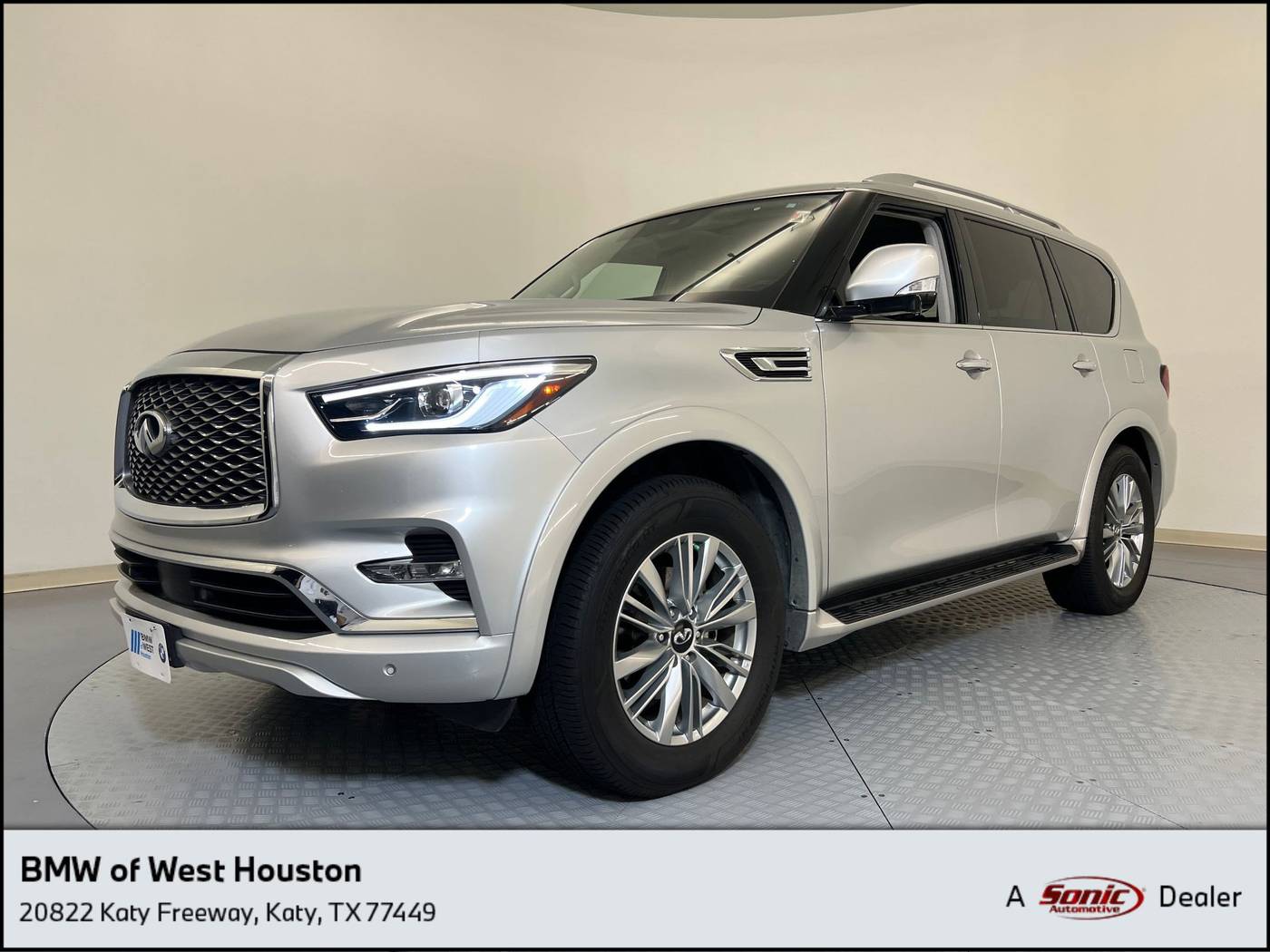 2021 INFINITI QX80 LUXE — SUV — 75,542 mi — Katy, TX