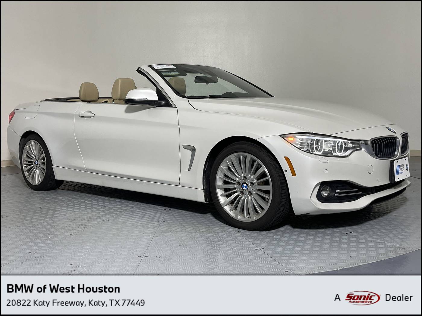 2015 BMW 4 Series 435i — Convertible — 105,977 mi — Katy, TX
