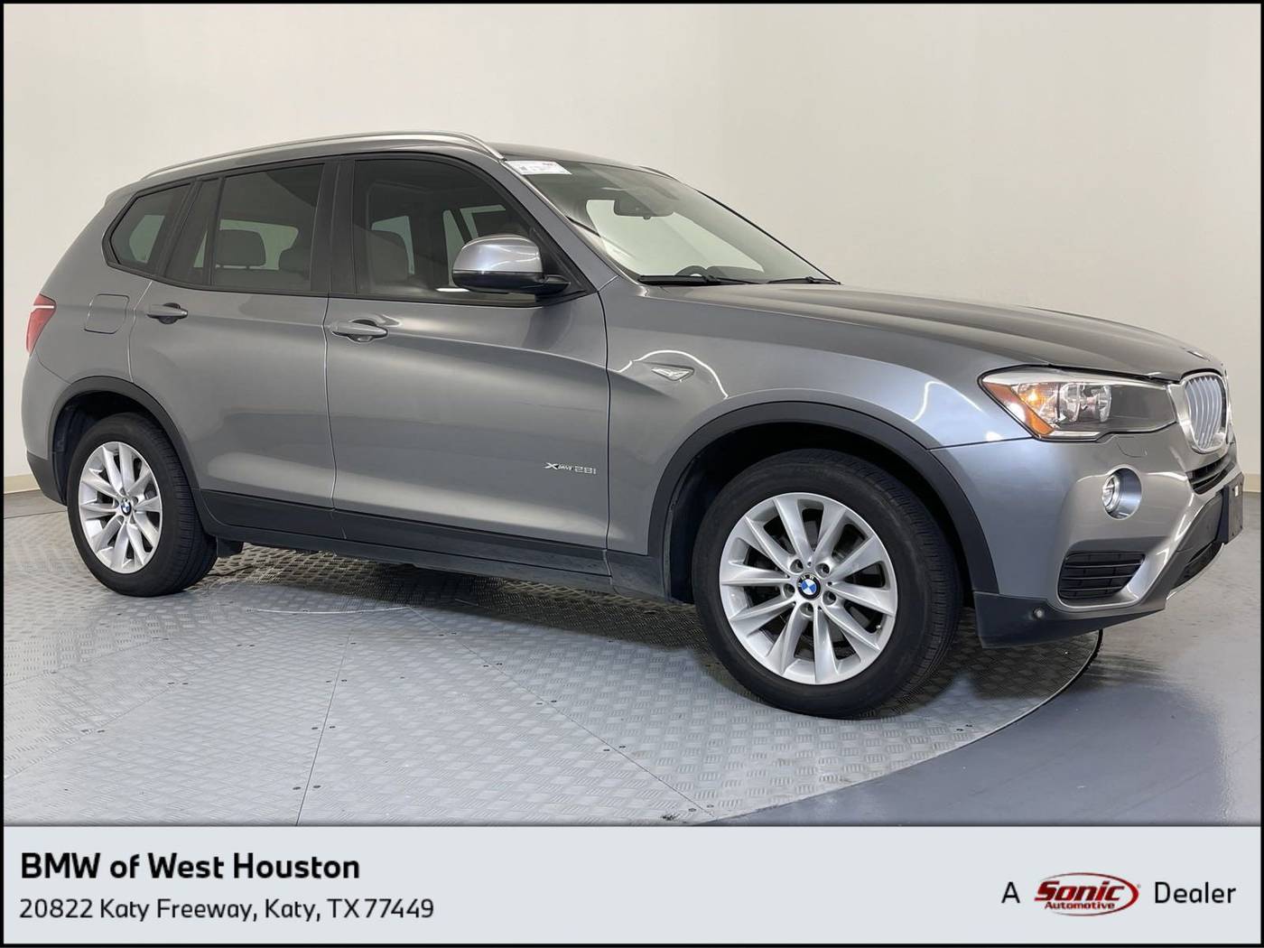 2017 BMW X3 28i — SUV — 40,481 mi — Katy, TX