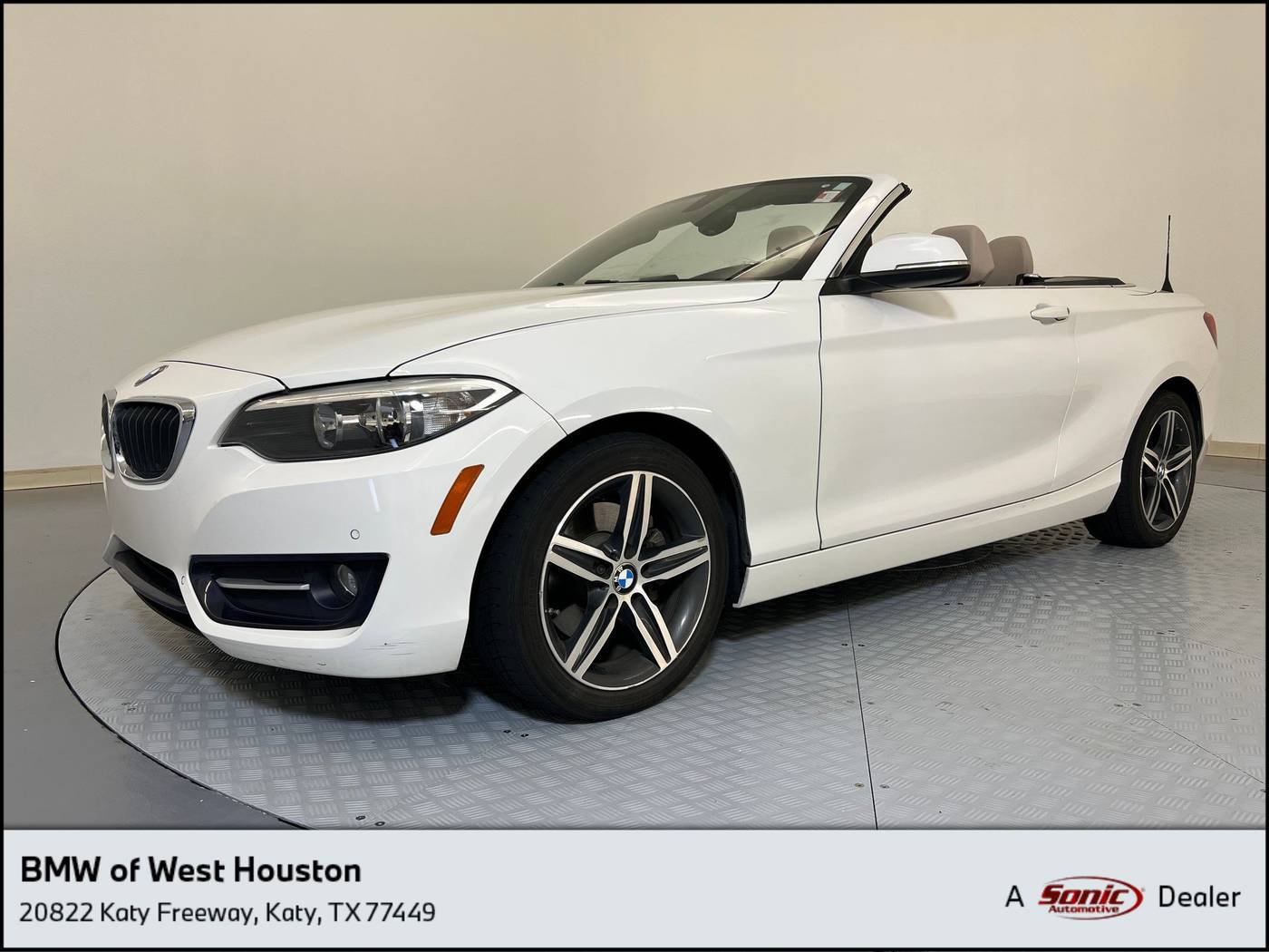 2017 BMW 2 Series 230i — Convertible — 55,980 mi — Katy, TX