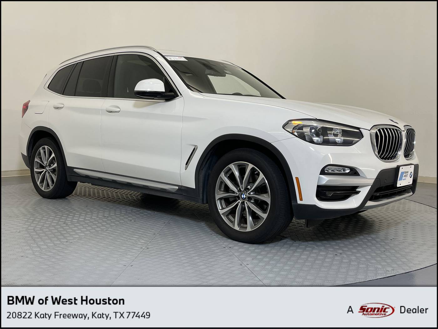 2019 BMW X3 30i — SUV — 77,592 mi — Katy, TX
