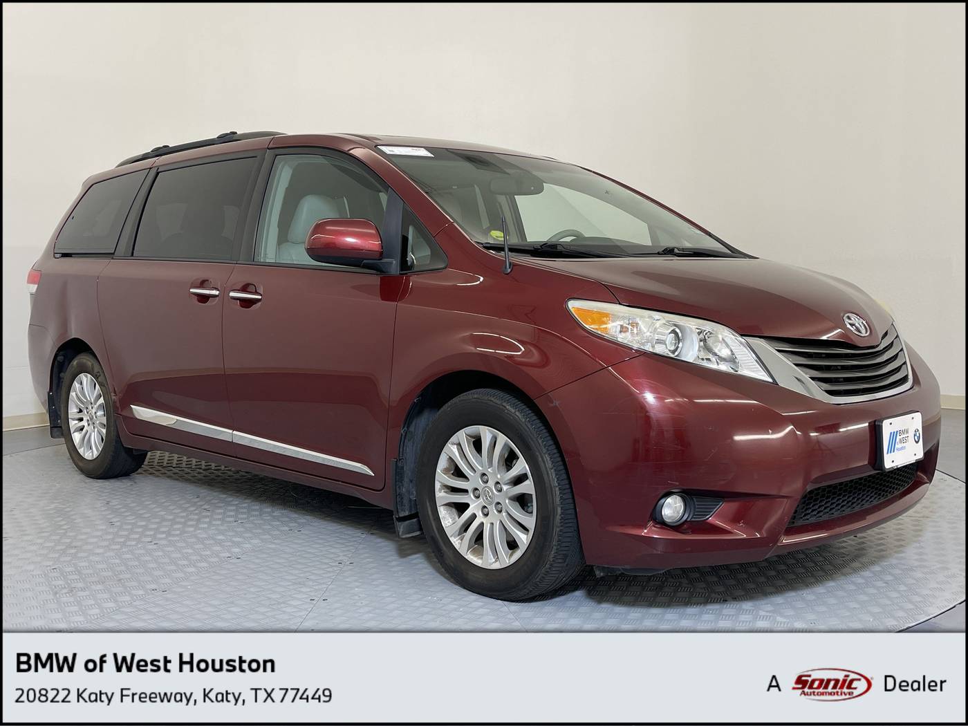 2014 Toyota Sienna XLE — Minivan — 77,650 mi — Katy, TX