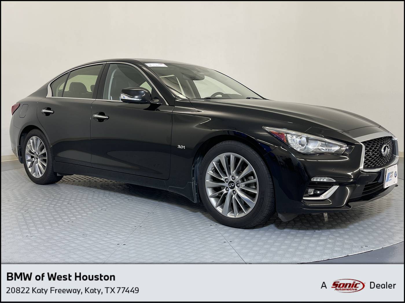 2019 INFINITI Q50 3.0t LUXE — Sedan — 48,721 mi — Katy, TX