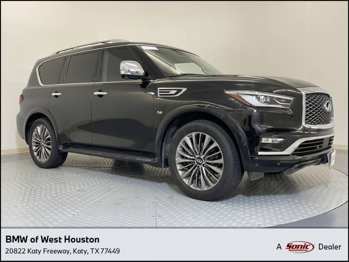 2019 INFINITI QX80 LUXE — SUV — 69,896 mi — Katy, TX