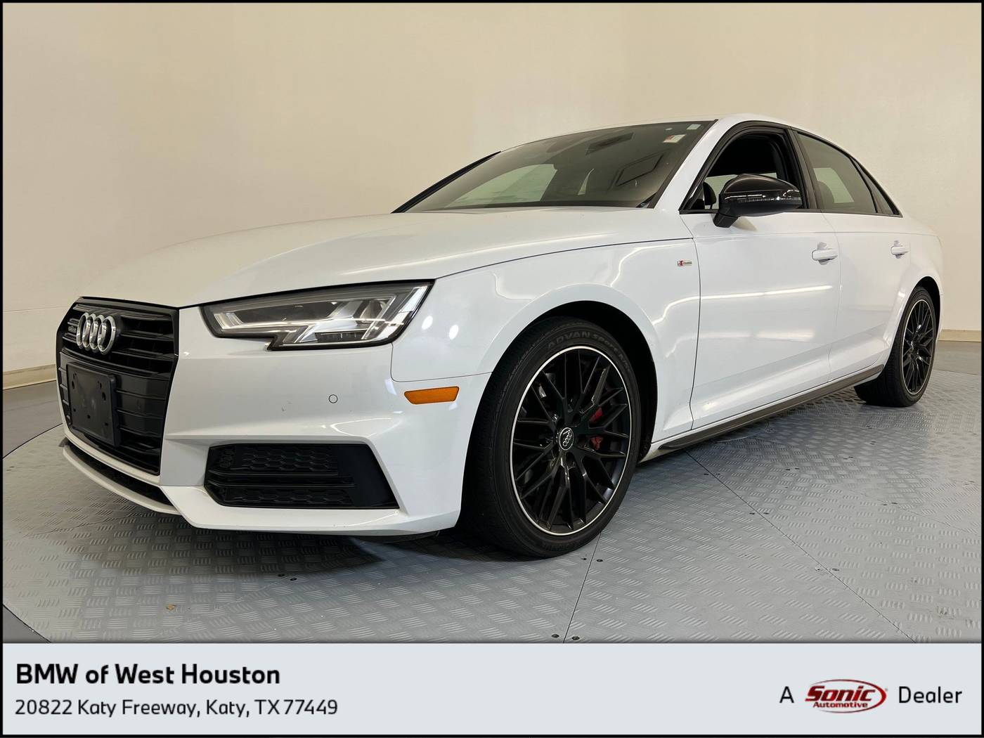 2018 Audi A4 Premium Plus — Sedan — 74,732 mi — Katy, TX