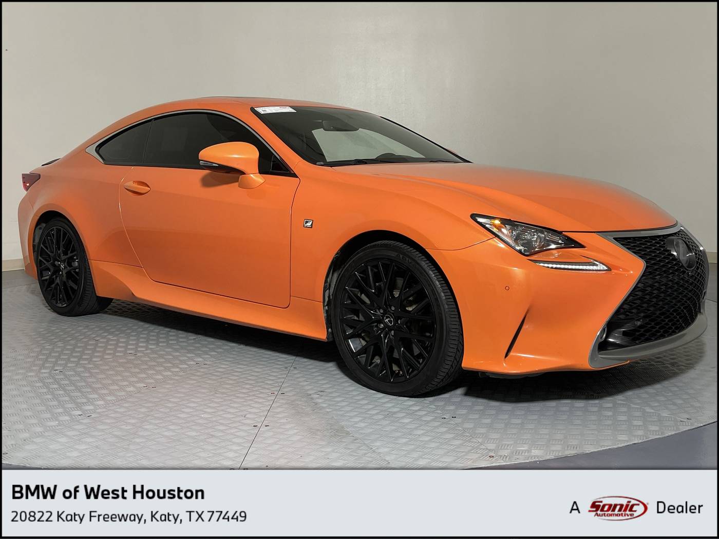 2015 Lexus RC RC 350 — Coupe — 124,622 mi — Katy, TX