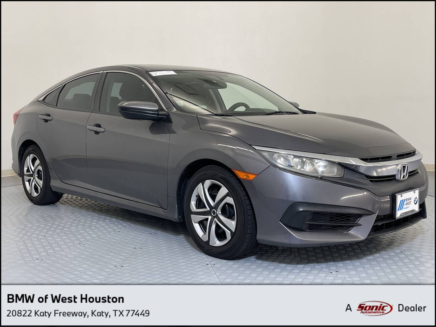 2016 Honda Civic LX — Sedan — 132,681 mi — Katy, TX