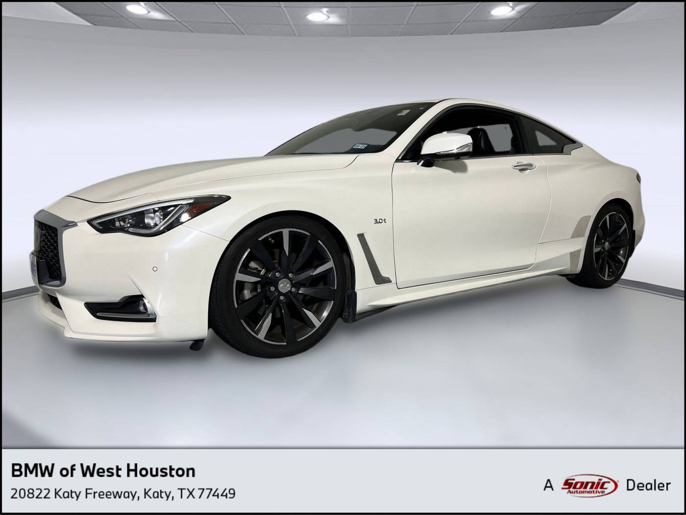 2017 INFINITI Q60 3.0t Premium — Coupe — 54,899 mi — Katy, TX