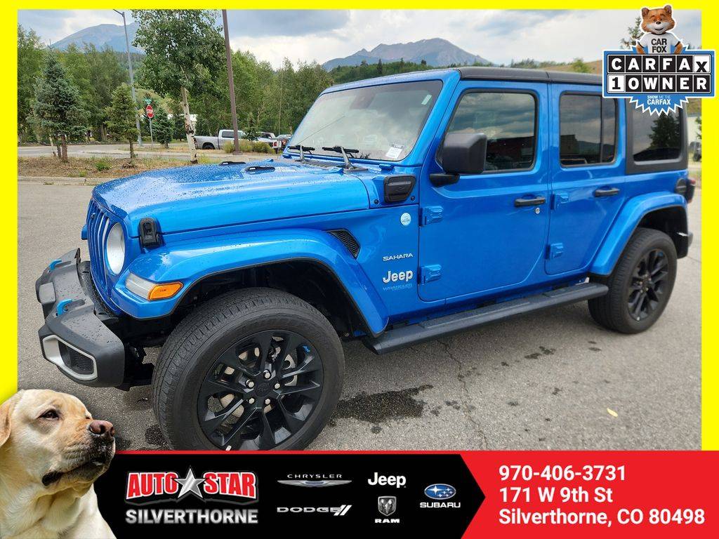 2022 Jeep Wrangler Sahara 4xe — SUV — 19,481 mi — Silverthorne, CO