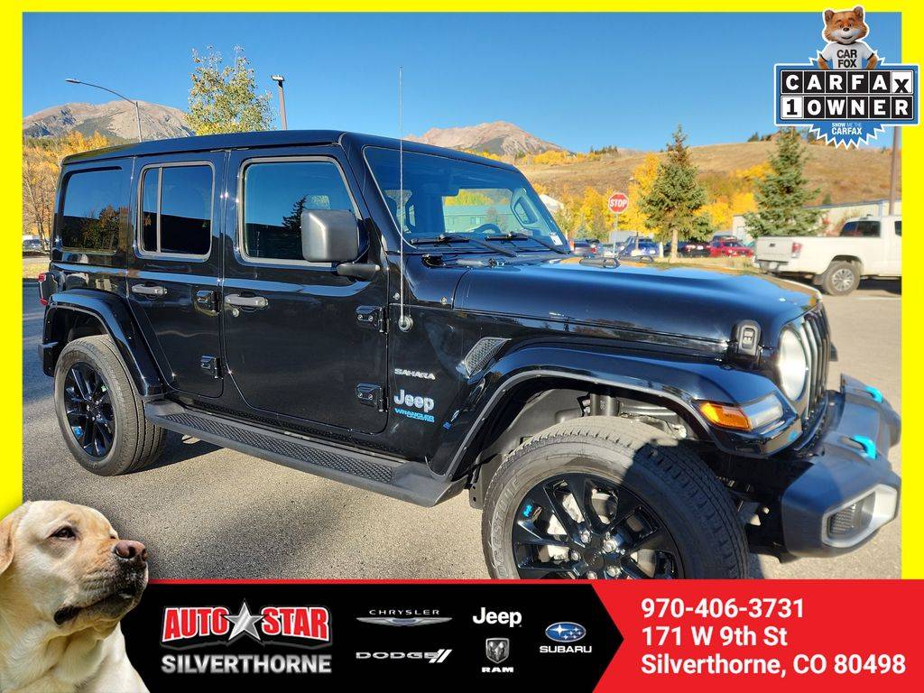 2022 Jeep Wrangler Sahara 4xe — SUV — 23,429 mi — Silverthorne, CO