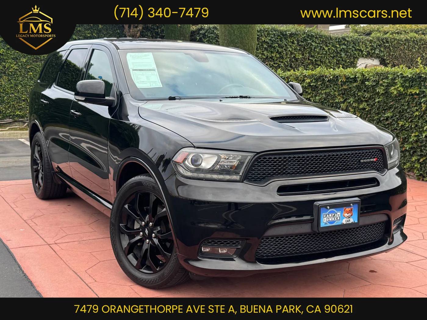 2019 Dodge Durango GT Plus — SUV — 96,788 mi — Buena Park, CA