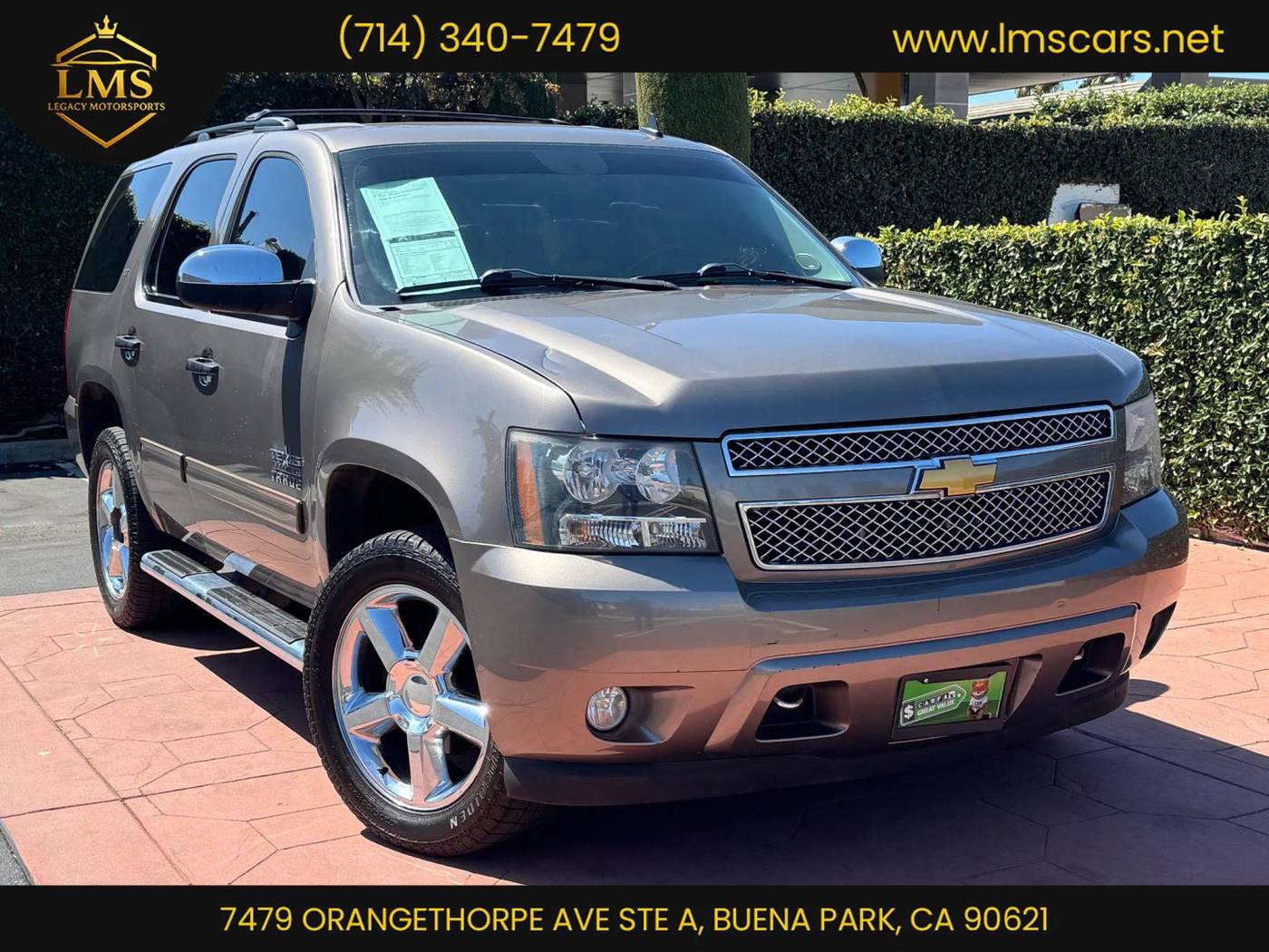 2012 Chevrolet Tahoe LT — SUV — 165,435 mi — Buena Park, CA