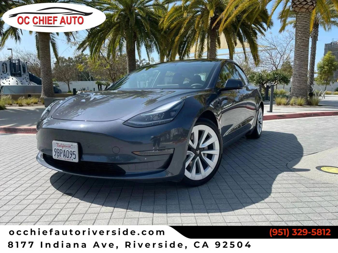 2022 Tesla Model 3 Standard Range Plus — Sedan — 35,767 mi — Riverside, CA