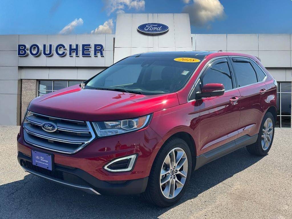 2018 Ford Edge Titanium — SUV — 73,527 mi — Janesville, WI