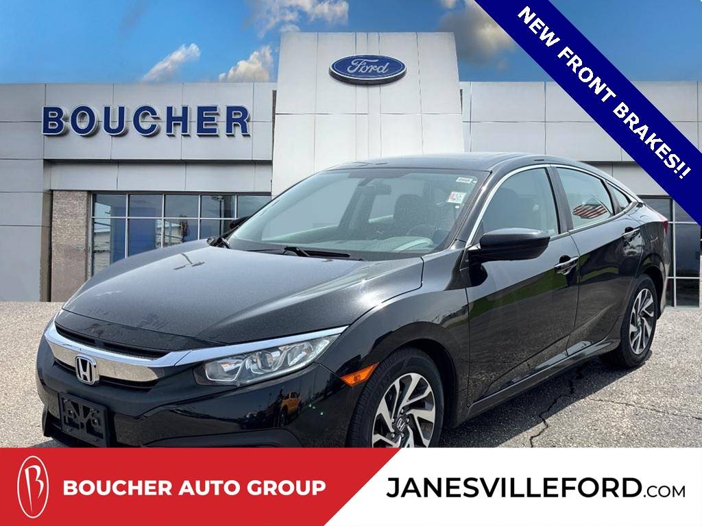 2018 Honda Civic EX — Sedan — 123,581 mi — Janesville, WI