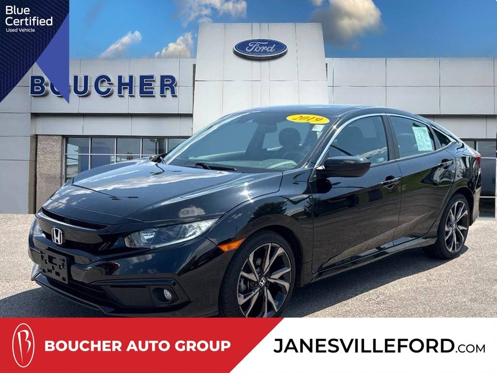 2019 Honda Civic Sport — Sedan — 41,821 mi — Janesville, WI