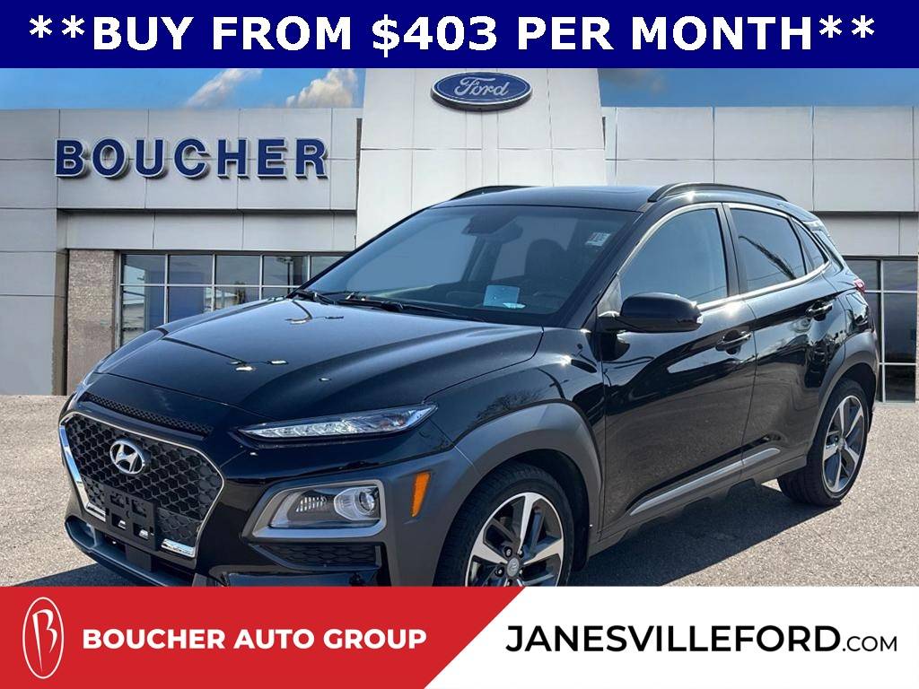 2021 Hyundai Kona Ultimate — SUV — 23,045 mi — Janesville, WI