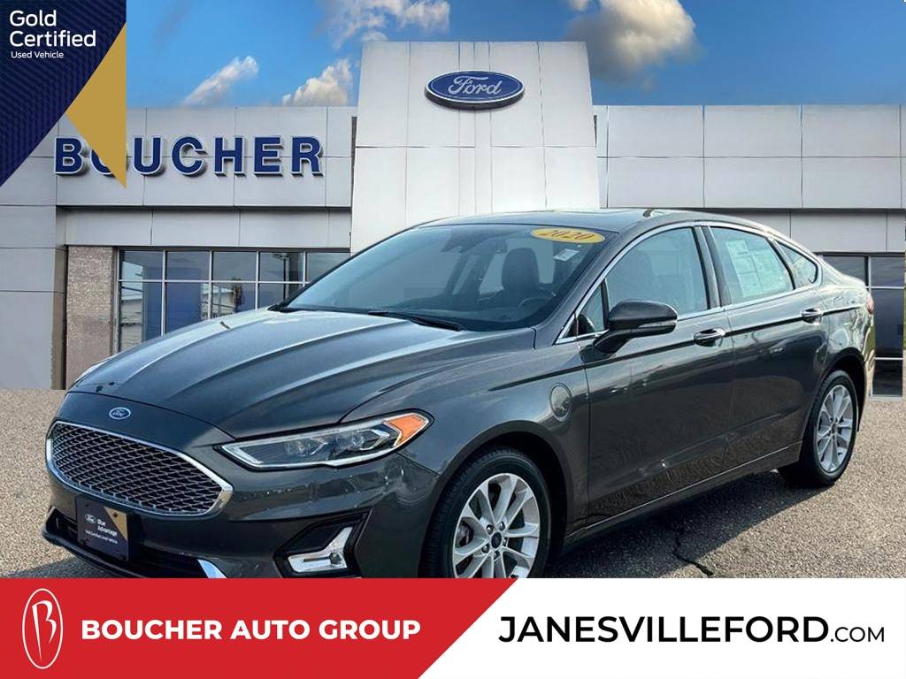 2020 Ford Fusion Energi Titanium — Sedan — 39,116 mi — Janesville, WI