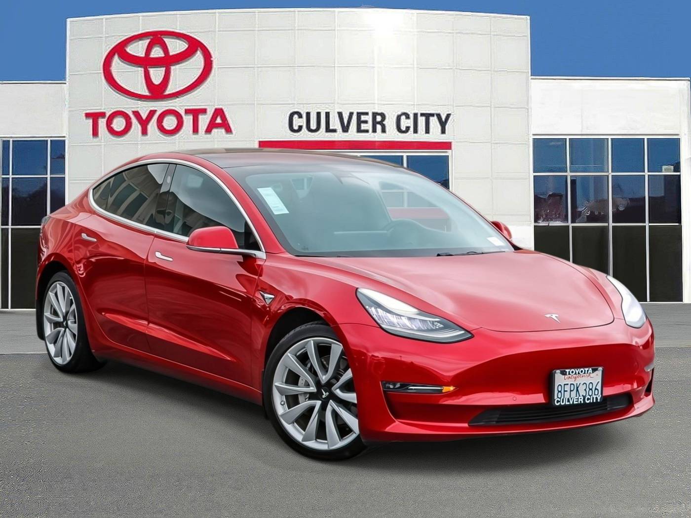 2018 Tesla Model 3 Long Range — Sedan — 52,838 mi — Culver City, CA