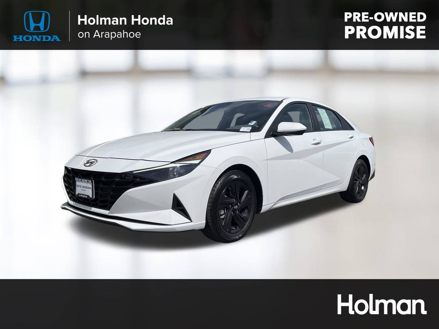 2021 Hyundai Elantra Hybrid Blue — Sedan — 39,971 mi — Centennial, CO