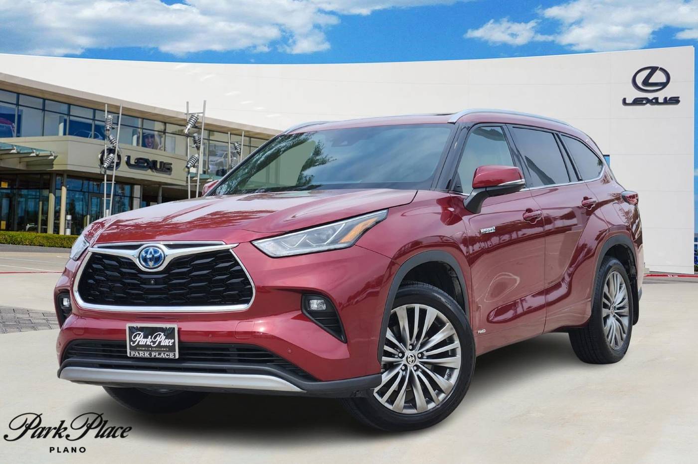 2021 Toyota Highlander Hybrid Platinum — SUV — 90,658 mi — Plano, TX