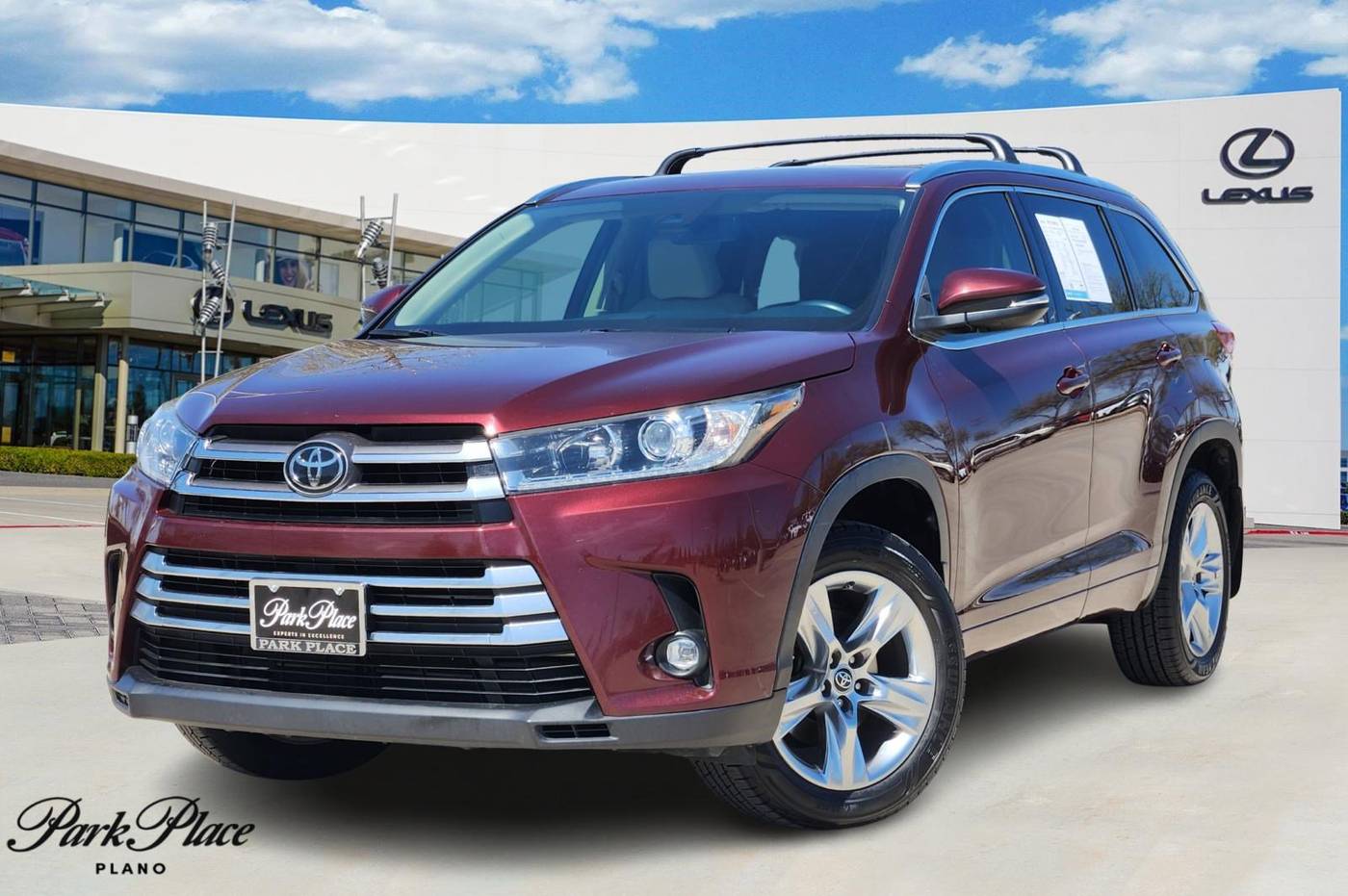 2019 Toyota Highlander Limited Platinum — SUV — 105,593 mi — Plano, TX