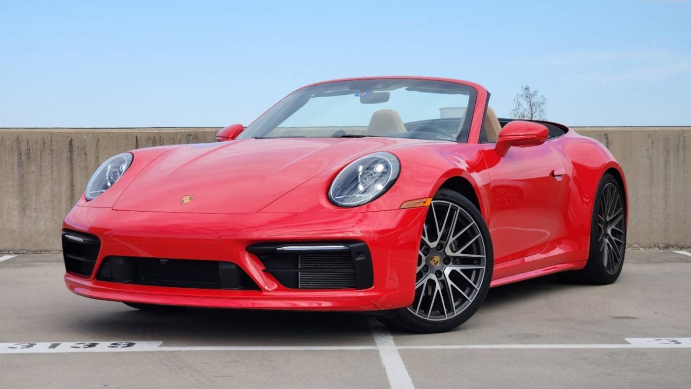 2022 Porsche 911 Carrera — Convertible — 9,731 mi — Dallas, TX