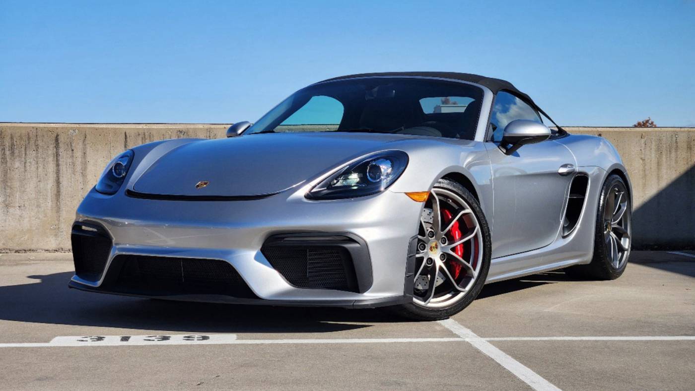 2021 Porsche 718 Boxster Spyder — Convertible — 4,985 mi — Dallas, TX