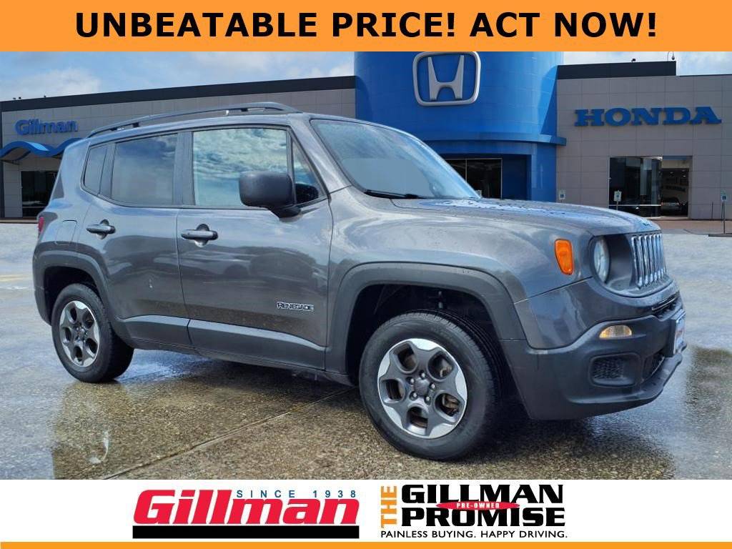 2017 Jeep Renegade Sport — SUV — 116,224 mi — Houston, TX