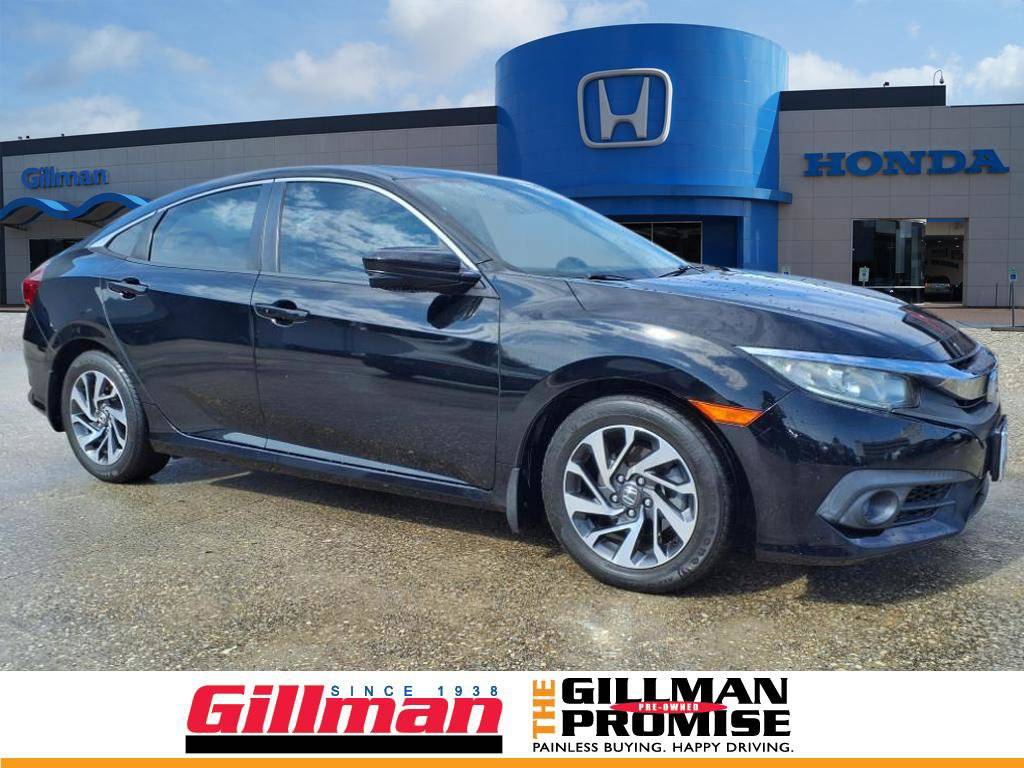 2016 Honda Civic EX — Sedan — 44,510 mi — Houston, TX