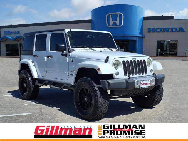 2015 Jeep Wrangler Sahara — SUV — 75,125 mi — Houston, TX