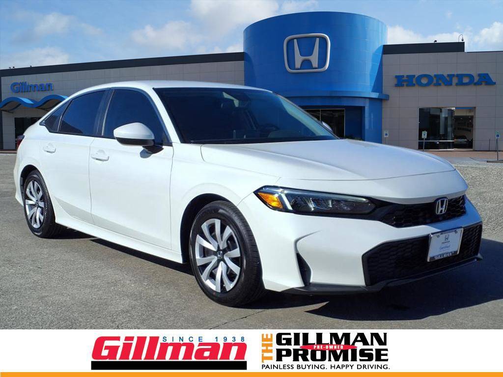 2025 Honda Civic LX — Sedan — 2,014 mi — Houston, TX
