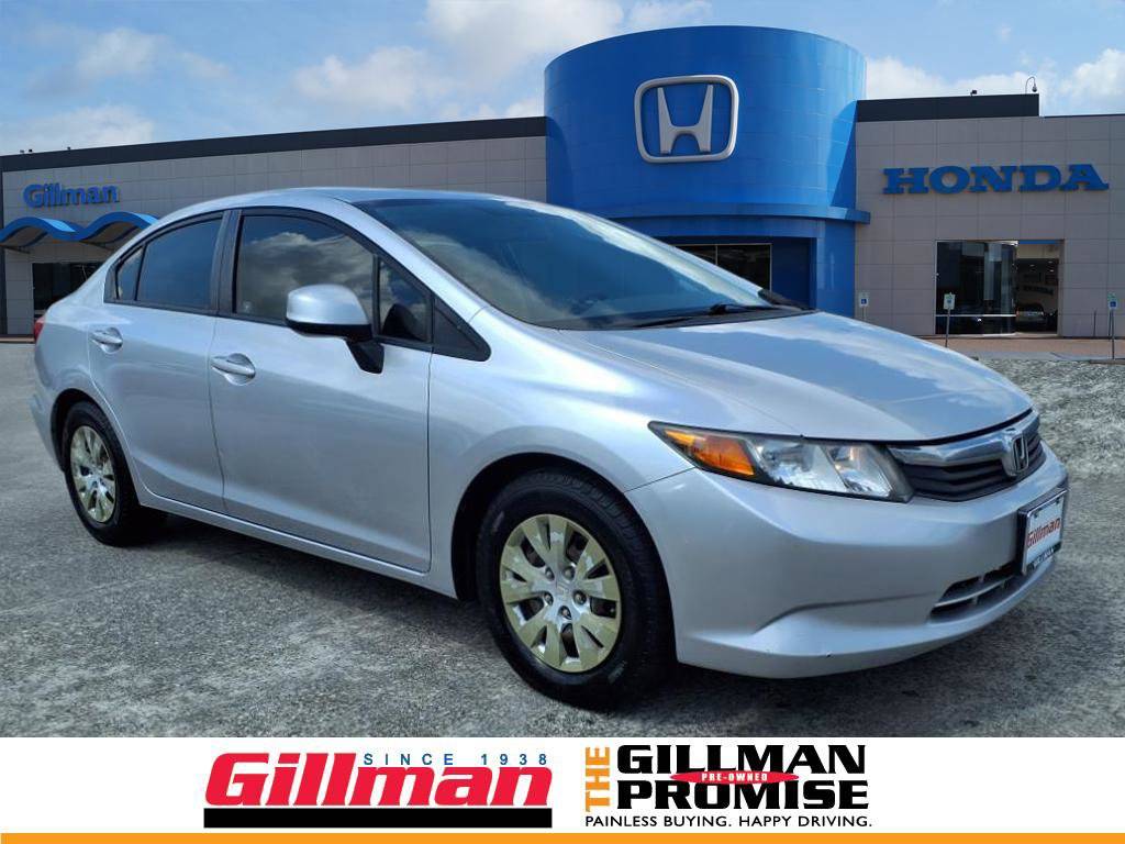 2012 Honda Civic LX — Sedan — 171,498 mi — Houston, TX