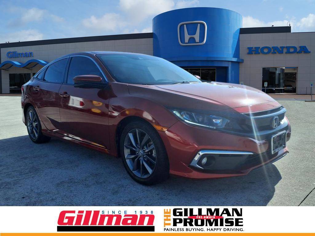 2019 Honda Civic EX — Sedan — 54,758 mi — Houston, TX