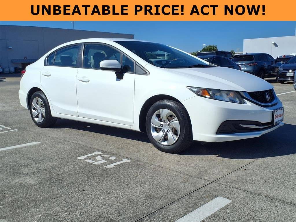 2015 Honda Civic LX — Sedan — 80,479 mi — Houston, TX