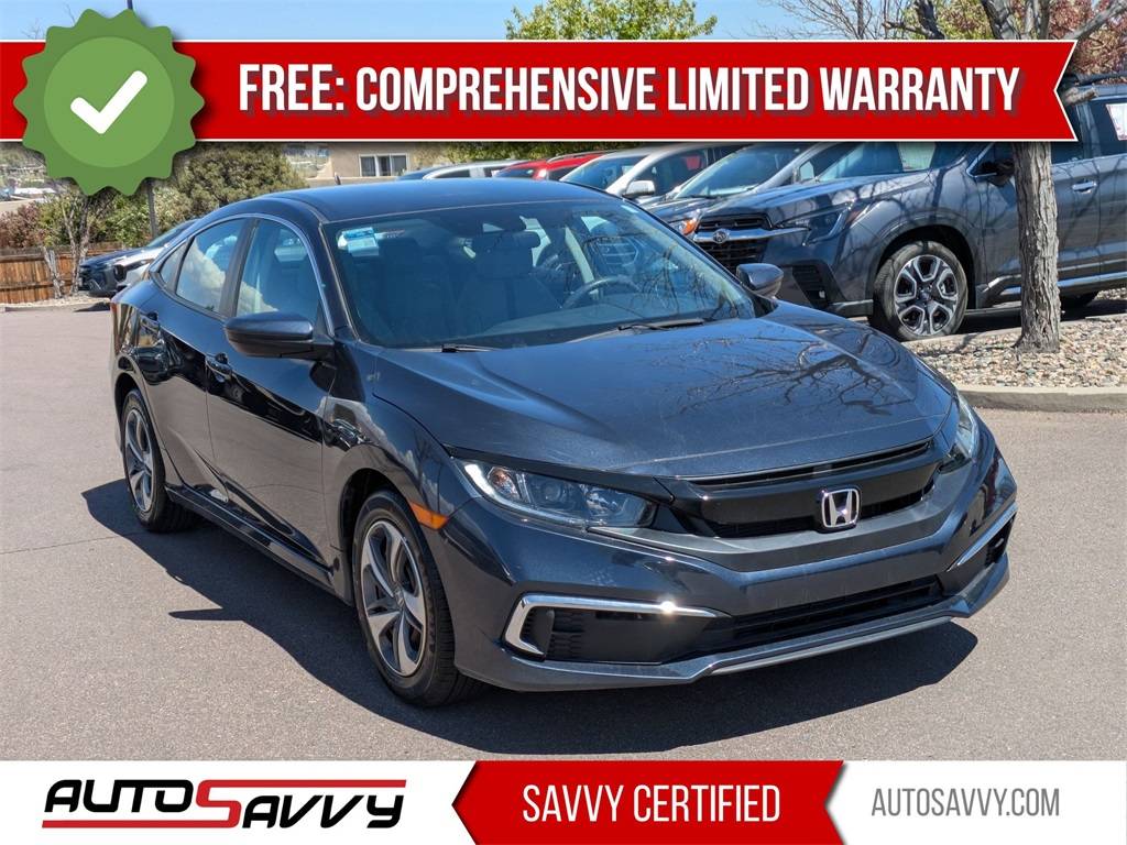 2019 Honda Civic LX — Sedan — 24,256 mi — Colorado Springs, CO