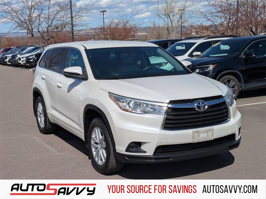 2015 Toyota Highlander LE V6 — SUV — 113,162 mi — Colorado Springs, CO