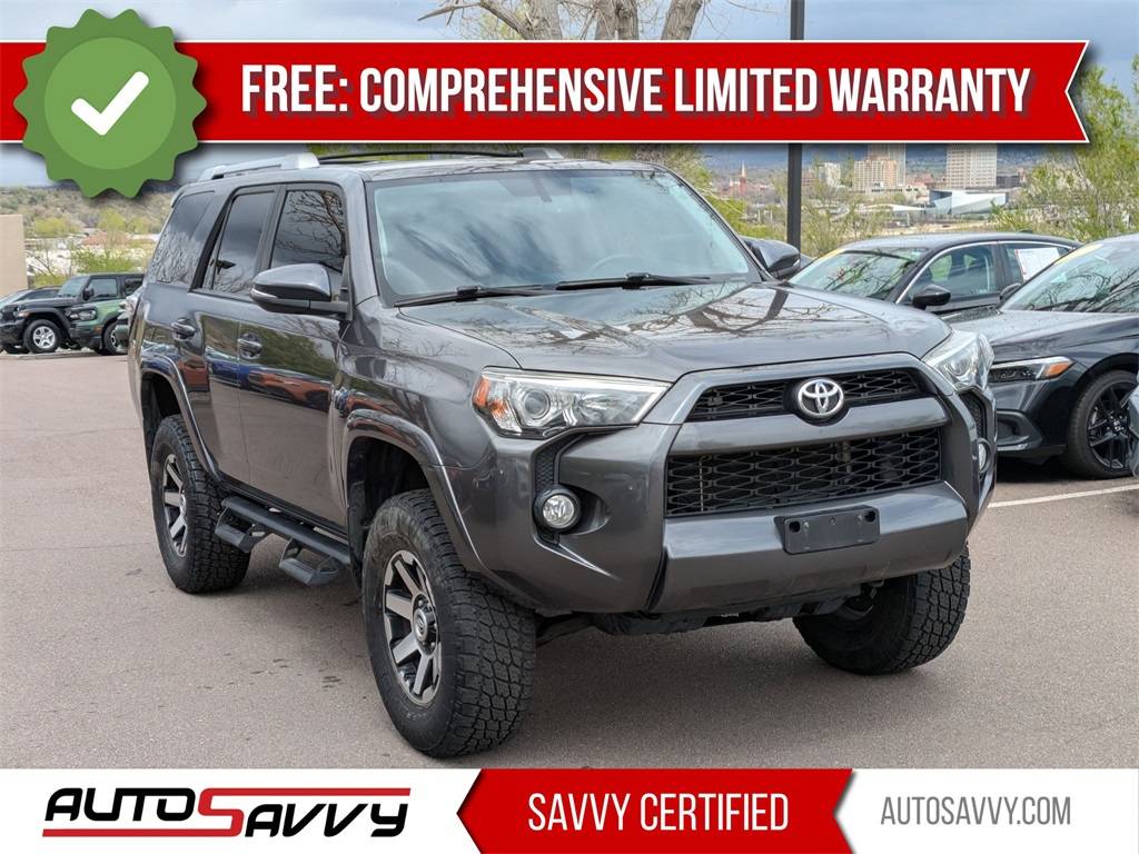 2017 Toyota 4Runner SR5 — SUV — 65,435 mi — Colorado Springs, CO