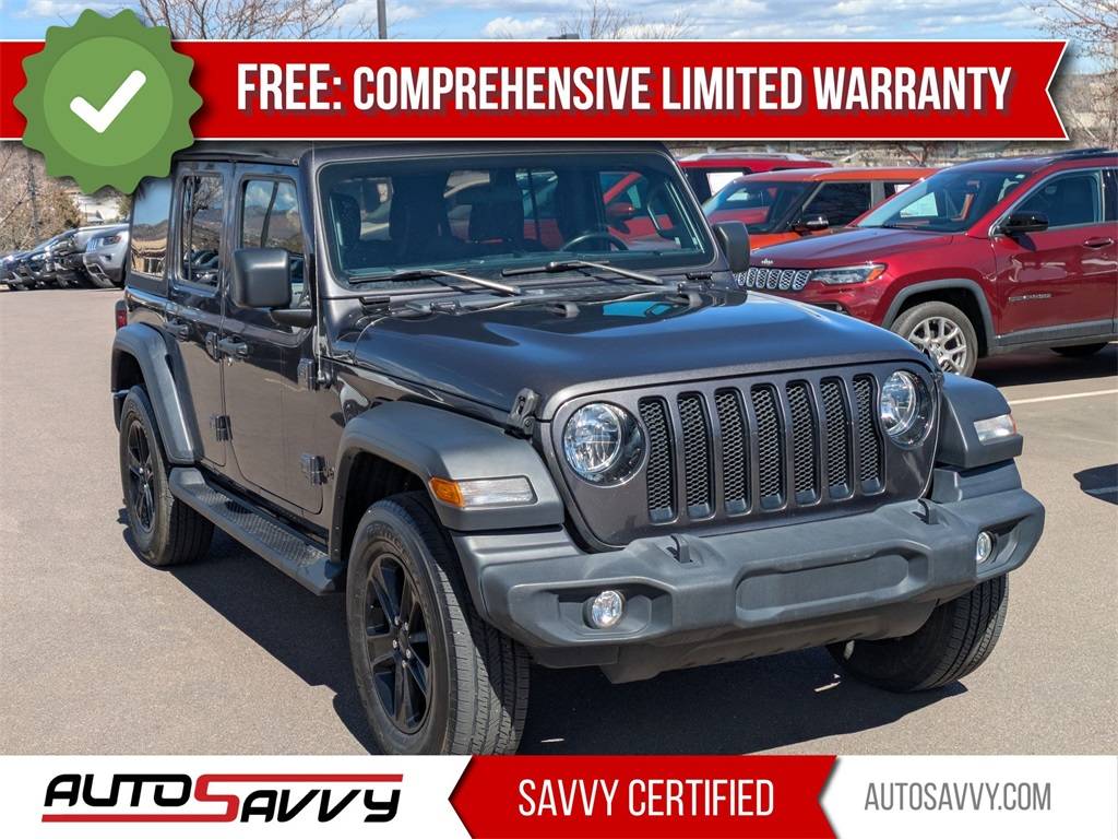 2020 Jeep Wrangler Sport Altitude — SUV — 37,863 mi — Colorado Springs, CO