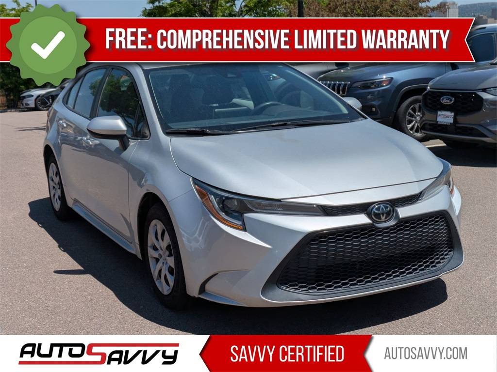 2021 Toyota Corolla LE — Sedan — 17,231 mi — Colorado Springs, CO