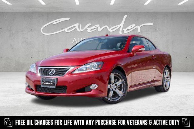 2012 Lexus IS IS 250C — Convertible — 90,705 mi — Boerne, TX