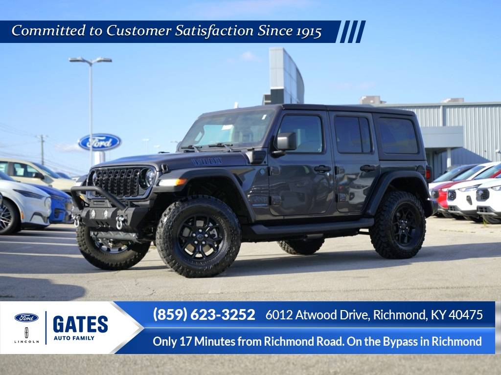 2024 Jeep Wrangler Willys — SUV — 16,994 mi — Richmond, KY