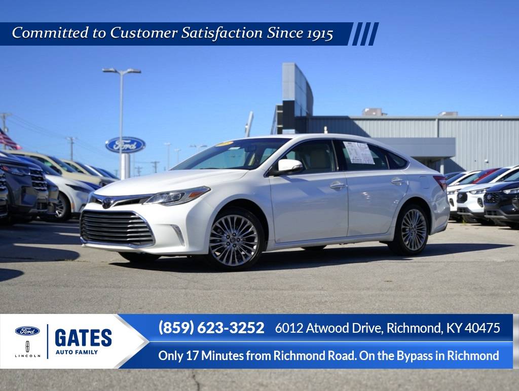 2018 Toyota Avalon XLE — Sedan — 81,172 mi — Richmond, KY