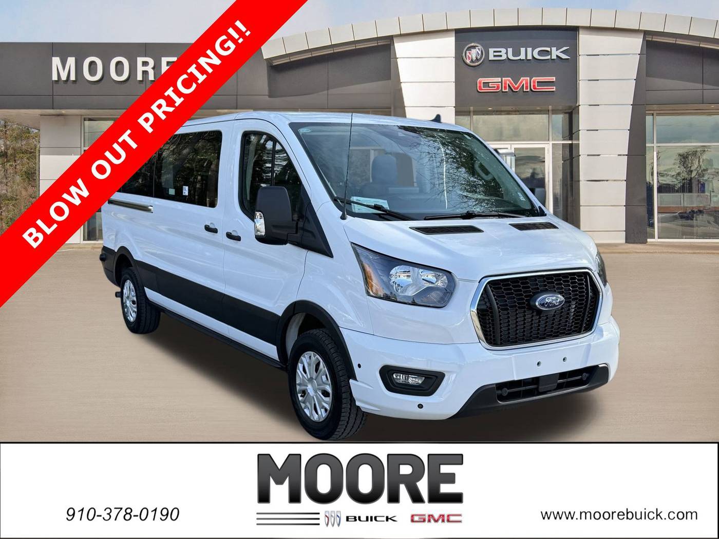 2024 Ford Transit Passenger Wagon T-350 XLT — Passenger Van — 12,269 mi — Jacksonville, NC