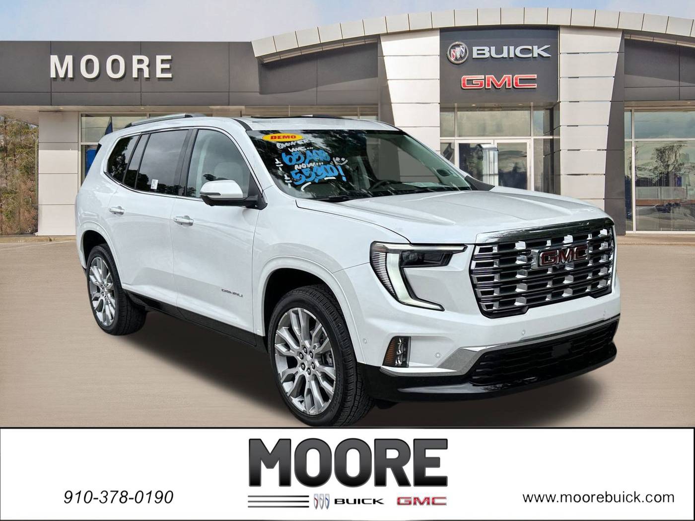 2025 GMC Acadia Denali — SUV — 7,535 mi — Jacksonville, NC