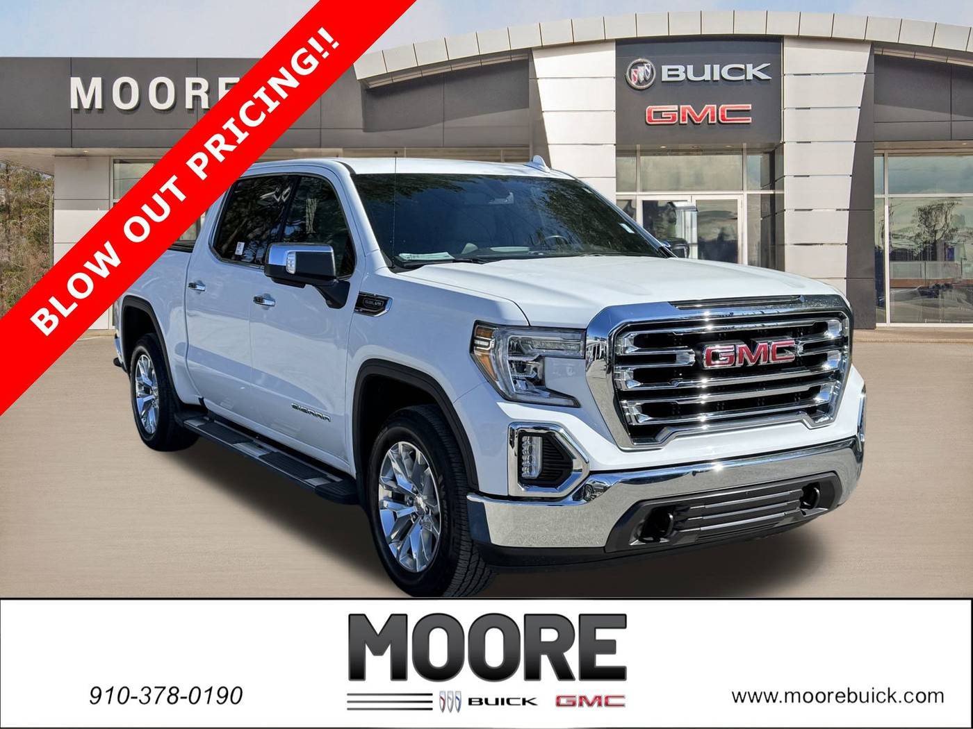 2021 GMC Sierra 1500 SLT — Pickup Truck — 92,525 mi — Jacksonville, NC